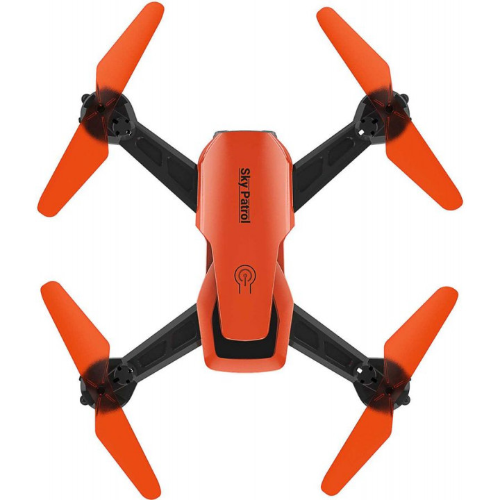 Квадрокоптер HIPER HQC-0030 Sky Patrol FPV с камерой,  черный