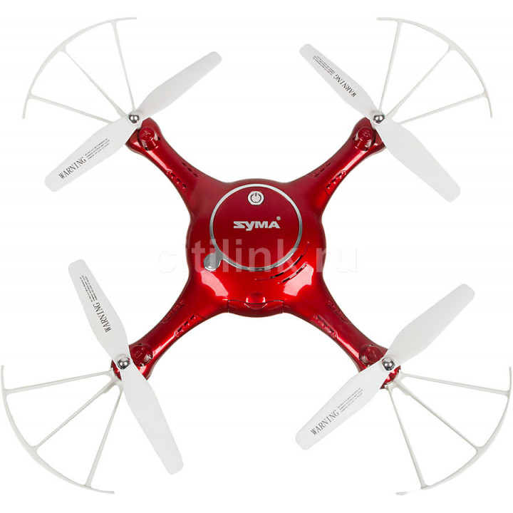 Квадрокоптер Syma X5UW с камерой,  красный