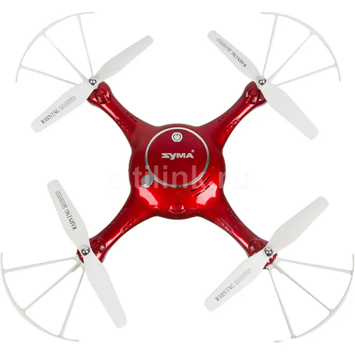 Квадрокоптер Syma X5UW с камерой,  красный