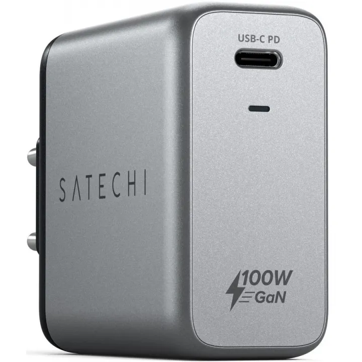 Сетевое зарядное устройство SATECHI Compact Charger,  серый