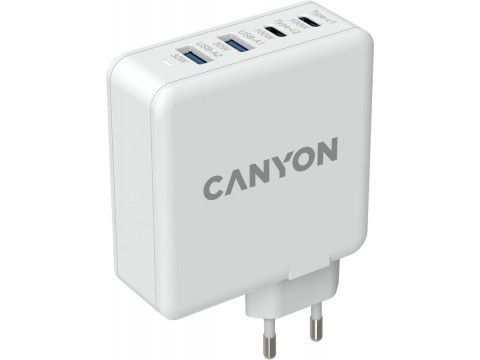 Сетевое зарядное устройство Canyon H-100,  белый