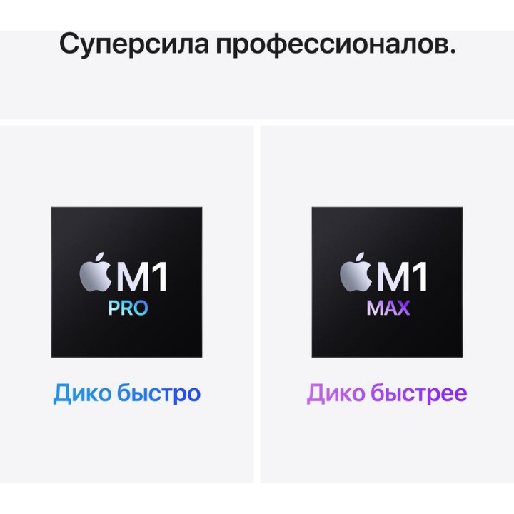 Ноутбук Apple MacBook Pro A2485 M1 Pro 10 core/16Gb/SSD512Gb/16 core GPU/16.2"/Mac OS/grey space