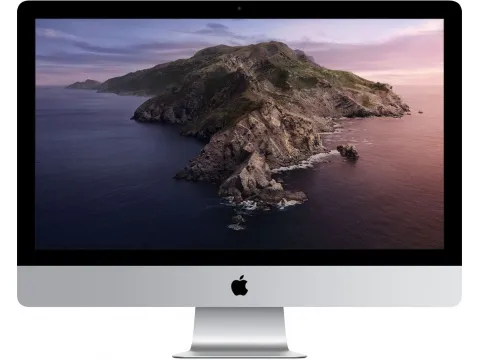 Моноблок Apple iMac MHK03RU/A, 21.5", Intel Core i5 7360U, 8ГБ, 256ГБ SSD,  Intel Iris Plus Graphics 640, macOS, серебристый и черный