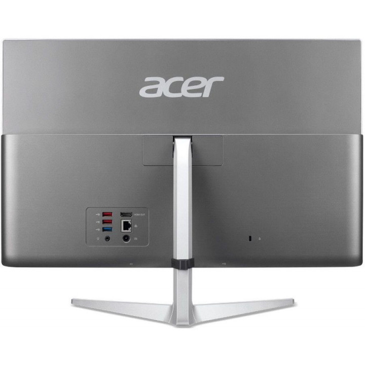 Моноблок Acer Aspire C24-1650, 23.8", Intel Core i3 1115G4, 8ГБ, 256ГБ SSD,  Intel UHD Graphics, Windows 11 Home, серебристый