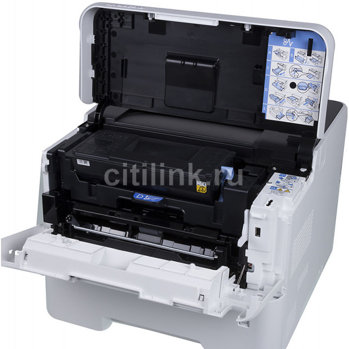 Принтер лазерный Kyocera P3145dn черно-белый, цвет белый
