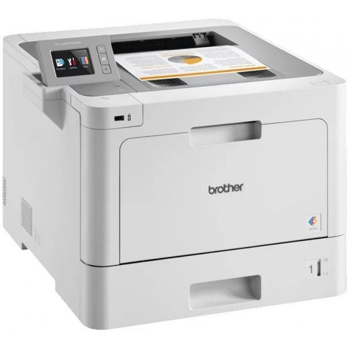 Принтер лазерный Brother HL-L9310CDW цветной, цвет белый