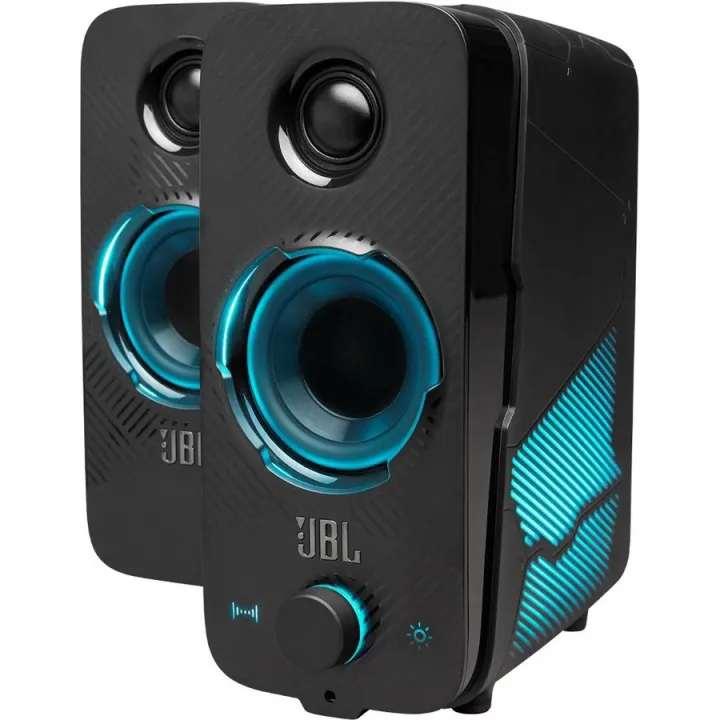 Колонки JBL Quantum Duo,  2.0,  черный