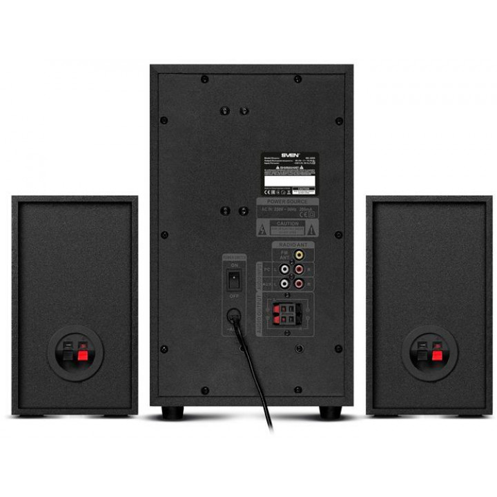 Колонки Bluetooth Sven MS-2250,  2.1,  черный